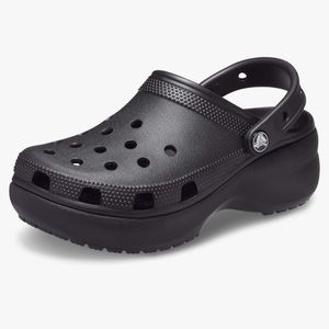 Black CROCS platform🖤